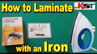 How to do lamination at home  How To Laminate Paper Without Lamination Machine [upl. by Doble528]