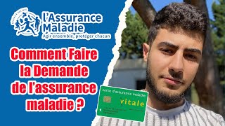 Assurance Maladie  Comment faire la demande pour un étudiant étranger en France [upl. by Ermeena]