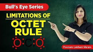 Limitations of Octet Rule  Chemical Bonding Class 11  IIT JEENEET  Poonam mam  ATP STAR KOTA [upl. by Seravat]