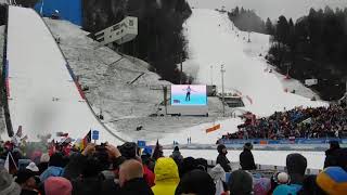 Garmisch Partenkirchen Ski Jump 2019 Kasai Noriaki [upl. by Atiuqram]