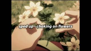 choking on flowers  fox academy sped up [upl. by Anayhd]