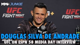 Douglas Silva de Andrade Wont Leave Anything to Chance vs Miles Johns  UFC on ESPN 58 [upl. by Lleuqram335]