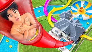 I Built a WATERPARK In My House [upl. by Tadeas]