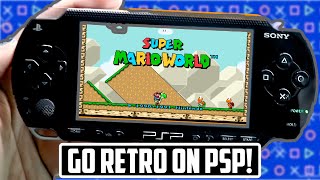 Play The Retro Games You Love On PSP With RetroArch [upl. by Aleirbag525]