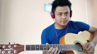 Udayo HawaleGuitar cover [upl. by Yrallam]