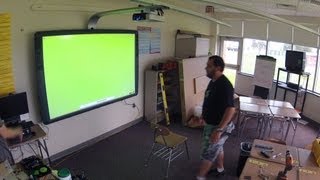 Installing a Promethean ActivBoard in 80 seconds [upl. by Haslett]