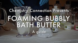 How to Make Foaming Bubbly Bath Butter [upl. by Rostand]