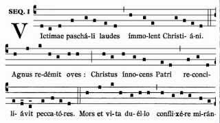 Victimae paschali laudes  Sequentia in die Ressurectionis [upl. by Hervey]