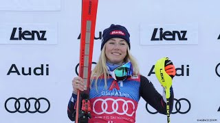 AUDI FIS Ski World Cup  Womens Slalom  Lienz AUT 2nd run Dec 29 2023 weareskiing atomic [upl. by Birkner655]