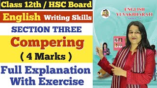 English  Compering  Writing Skills  Class 12th  Section Three  4 Marks [upl. by Francesco]