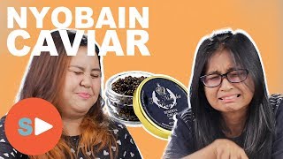 Nyobain Makanan Termahal Sedunia   TRYING CAVIAR [upl. by Aziram]