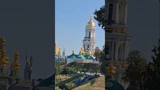 Kiev Pechersk Lavra Glass Bridge kiev history ukraine travel peace ukrainkaua peaceforukraine [upl. by Nedarb]