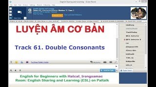 Hatcat English Pronunciation  Track 61 Double consonant ✅ Tiếng Anh cho người Việt [upl. by Hubert]