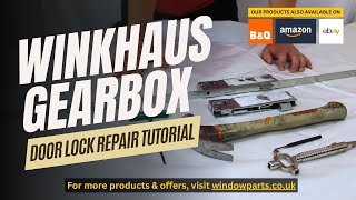 How to Change the Winkhaus Gearbox  Door Lock Repair Tutorial [upl. by Leribag]