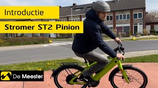 Stromer ST2 Pinion  Krachtige 45kmh speedpedelec mét Pinion [upl. by Torr]