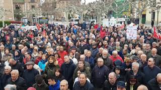 UGT CONVOCATORIA MANIFESTACION quotPOR UNAS PENSIONES DIGNASquot 15 DE ABRIL DE 2017 [upl. by Heilman]