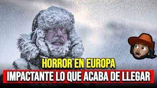 ¡Impactante Mira la tormenta de nieve que azota a estos tres países [upl. by Grayson]