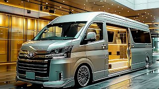 Excellent Luxury Van The AllNew Toyota HiAce Luxury 2025 [upl. by Smaj]