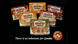 Arnotts Shapes Commercial 1993 90s TV Ad [upl. by Roxanne278]