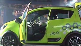 Chevrolet beat Activ Concept unmasked at Auto Expo 2016 [upl. by Cilegna]