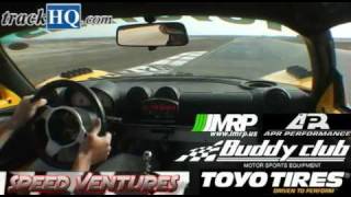 2009 Super Lap Battle Finale Buttonwillow Buddy Club trackHQ Lotus Elise [upl. by Noraha]