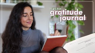 How to Write a Gratitude Journal ✍🏽 Step by Step [upl. by Hamirak]