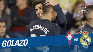 Golazo de Dani Ceballos 14 RC Celta vs Real Madrid [upl. by Olsson]