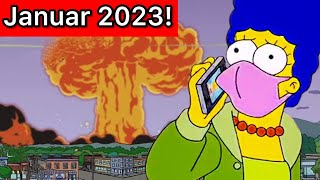 Erschreckende Simpsons Vorhersagen für 2023 komplett [upl. by Ennayrb5]