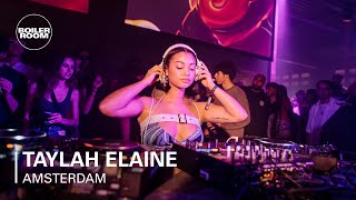 Taylah Elaine  Boiler Room Festival Amsterdam Rap Fantasy [upl. by Richter252]