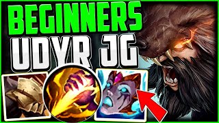 EASY 67 WR BUILD UDYR BUILD  How to Play Udyr amp CARRY Best BuildRunes Udyr Guide Season 14 [upl. by Brahear]