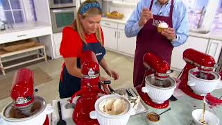 KitchenAid Ice Cream Maker Attachment w Ice Cream Scoop on QVC [upl. by Barbaresi772]