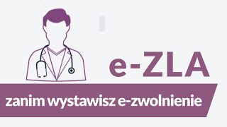 Zanim wystawisz ezwolnienie załóż profil na PUE eZLA [upl. by Leah]