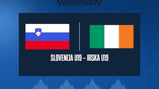 Slovenija U19  Irska U19  Slovenia Nations Cup 2024  Stream [upl. by Asiulana]