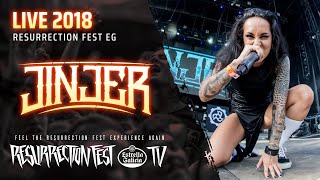 Jinjer  Captain Clock Official Live at Resurrection Fest EG 2018 [upl. by Oicnoel815]