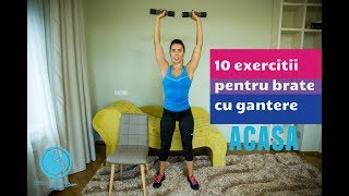 10 exercitii de facut acasa pentru brate frumoase [upl. by Carlye494]