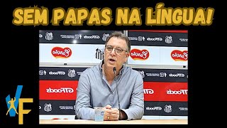 PRESIDENTE DO SANTOS DÁ RECADO A LUCAS LIMA FALA DA NOVA ARENA PATROCÍNIO MASTER E MUITO MAIS [upl. by Zel592]