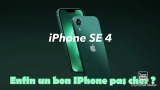 Les choses à savoir sur lIphone SE 4 [upl. by Gnoz]