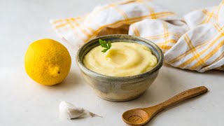 Homemade Garlic Aioli Recipe [upl. by Deni782]