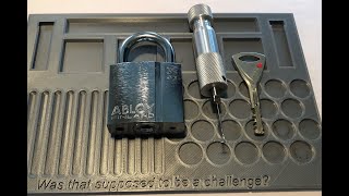 locksport Abloy Protec2 PL330 picked amp gutted Protec2 study part 34 [upl. by Showker]