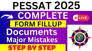 PESSAT 2024 Application Form  PESSAT Registration 2024 How To Fill PESSAT 2024 Application Form [upl. by Ahseined]