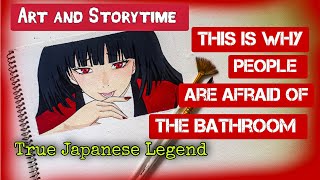 Art and Storytime Ep 3Toilet Lady True Japanese Legend Bangla Horror Stories by Artistic Nowshin [upl. by Lerraj]