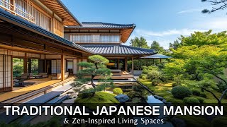 Exploring the Beauty of Traditional Japanese Mansion Architecture and ZenInspired Living Spaces [upl. by Spain]