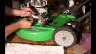 26 Tecumseh LV195EA  LEV120  Carburetor Installation [upl. by Gussy]