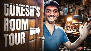 The simple life of D Gukesh  Room Tour in Chennai [upl. by Jacklyn]