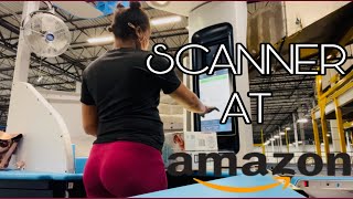 AMAZON WAREHOUSE  Scanner  inside footage  SORTATION ASSOCIATE [upl. by Ojela]