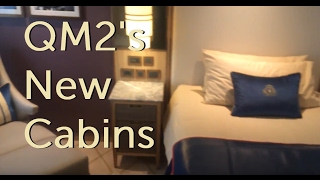 Cunard Queen Mary 2  QM2’s new single cabins [upl. by Halyahs]