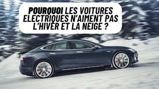 Autonomie Chauffage Pneus et Neige Les Problèmes des Voitures Electriques en hiver [upl. by Carol-Jean794]