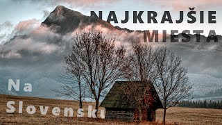 TOP 10  Najkrajších Miest Na Slovensku [upl. by Eesac]