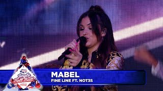 Mabel  ‘Fine Line’ Live at Capital’s Jingle Bell Ball 2018 [upl. by Enetsirhc]