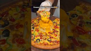 ₹249 वाला Volcano Pizza😳🌋 shorts pizza indianstreetfood [upl. by Anayad]